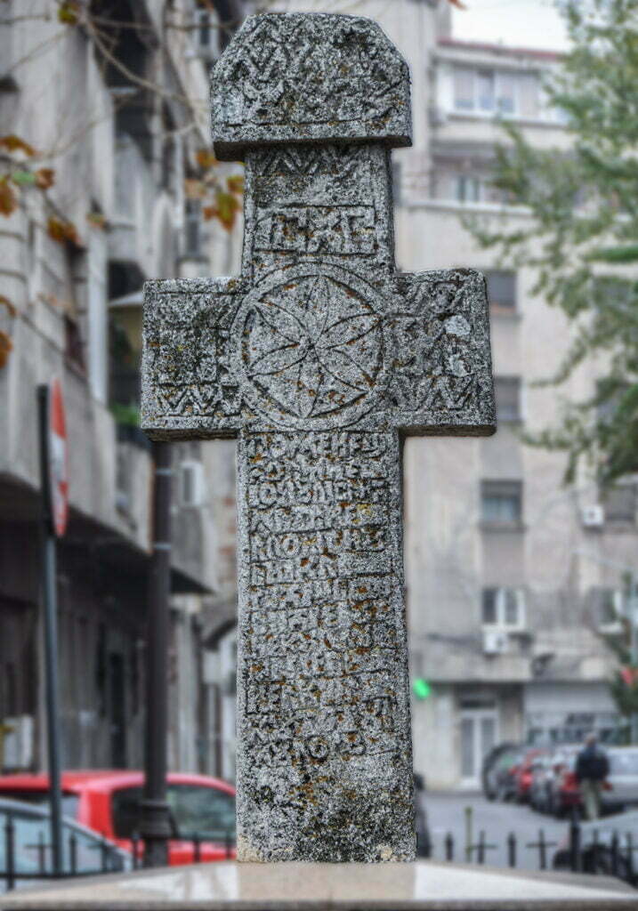 Crucea de la biserica Sfântul Spiridon Vechi, 2023